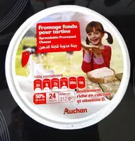 Mängden socker i fromage fondu pour tartine