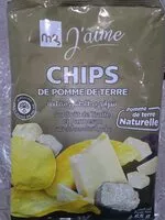 Mängden socker i Chips de pomme de terre