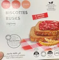 Mängden socker i Biscottes