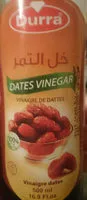 Mängden socker i Vinegar - Durra Dates 500ML
