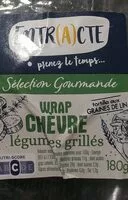 Mängden socker i Wraps chèvre légumes grillés