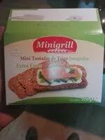 Mängden socker i Minigrill mini tostas