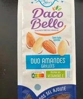 Mängden socker i Duo amandes grillées