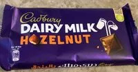 Mängden socker i Dairy milk hazelnut