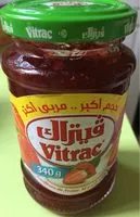 Mängden socker i Confiture fraise