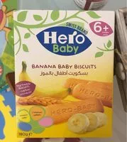 Mängden socker i Banana Baby Biscuits