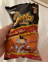 Mängden socker i Cheetos flamin hot(tunisia)