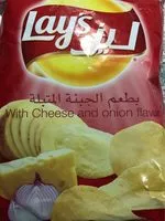 Mängden socker i Lay's with cheese and onion flavor