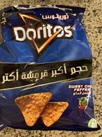Mängden socker i Doritos - Sweet Chili Pepper