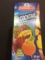 Mängden socker i Faragello, Cocktail De Fruits 1L