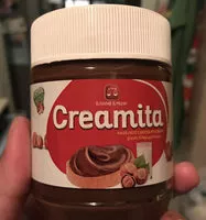 Socker och näringsämnen i Creamita