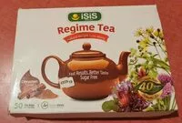 Mängden socker i Régime tea