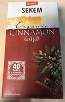 Mängden socker i Organic cinnamon