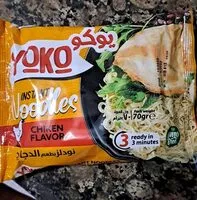 Mängden socker i Instant Noodles Chicken Flavor