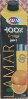 Mängden socker i Lamar 100% Orange Juice 1L