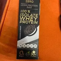Mängden socker i Iso whey protien bar
