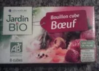 Mängden socker i Bouillon cube BOEUF