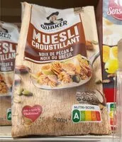 Mängden socker i Muesli croustillant