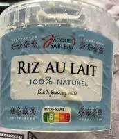 Mängden socker i Riz au lait