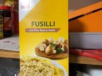 Mängden socker i Fusilli mit Pilz-Rahm-Sauce