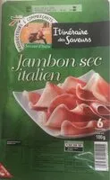 Mängden socker i Jambon sec italien