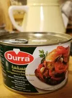 Mängden socker i Moussaka aubergines frites à la sauce tomate