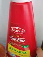 Mängden socker i Durra tomato ketchup