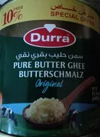 Mängden socker i Pure Butter Ghee / Butterschmalz, Original