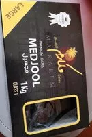 Mängden socker i Dattes Medjool