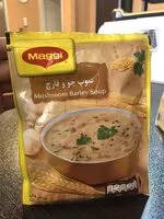 Mängden socker i Mushroom barley soup