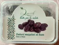 Mängden socker i Datteri Mazafati di Bam