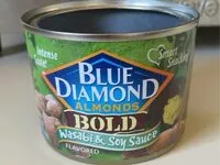 Mängden socker i Wasabi soy sauce almonds