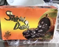 Mängden socker i Datteln