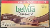 Mängden socker i Belvita sandwich