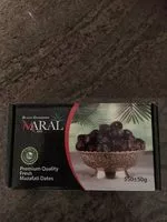 Socker och näringsämnen i Black diamonds maral dates