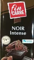 Mängden socker i Noir intense
