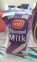 Mängden socker i skimmed milk