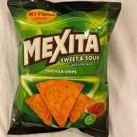 Mängden socker i Mexita sweet and sour tortilla chips