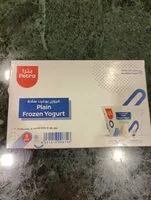 Mängden socker i Plain Frozen Yogurt