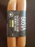 Mängden socker i Gusta saucisse de ble vegane