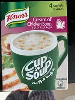 Mängden socker i Cup a Soup® Cream of Chicken Soup