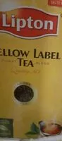 Mängden socker i Lipton yellow label tea