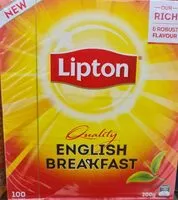 Mängden socker i Lipton English Breakfast Tea Bags