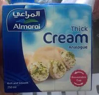 Mängden socker i Thick cream