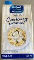 Mängden socker i cooking cream
