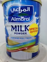 Mängden socker i حليب المراعي مجفف كامل الدسم