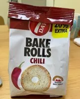 Mängden socker i Baked Rolls Chili