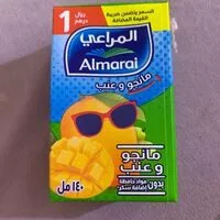 Mängden socker i Mango and grape nectar