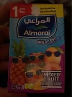 Mängden socker i Mixed fruit