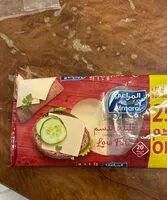 Mängden socker i Cheese slices low fat